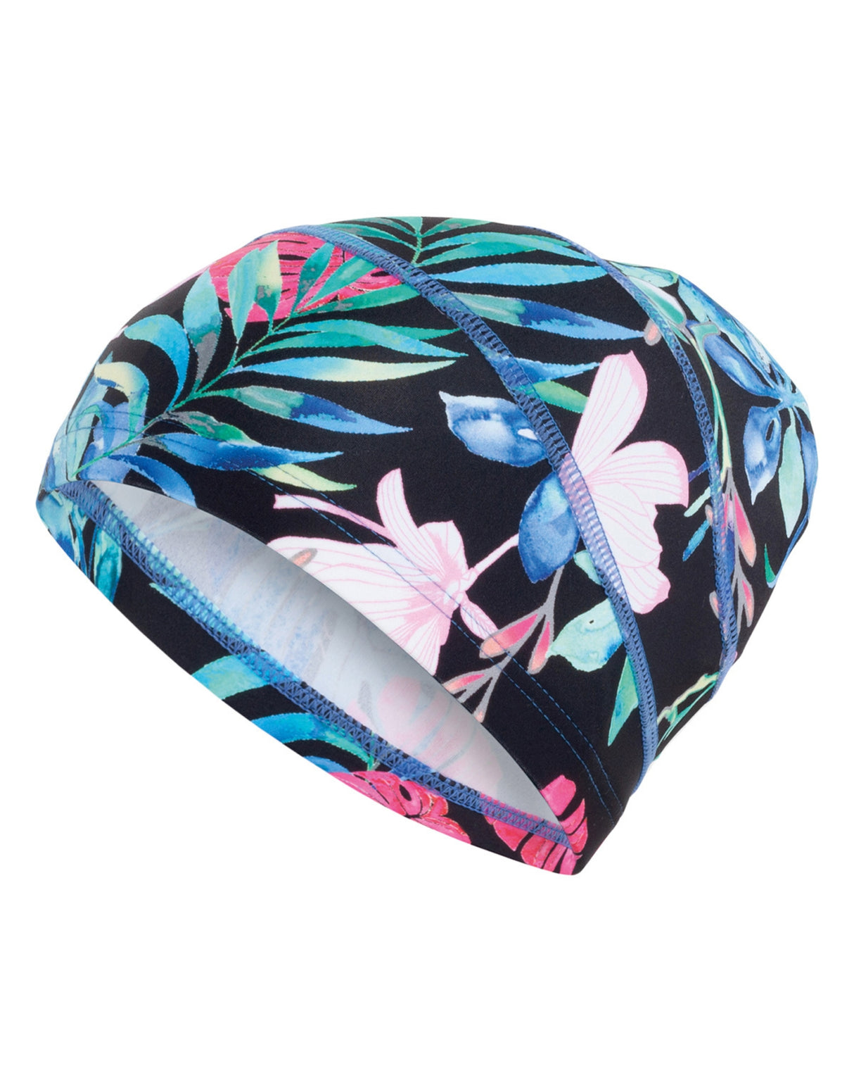 Fashy Adult Fabric Swim Cap - Multi-Colour
