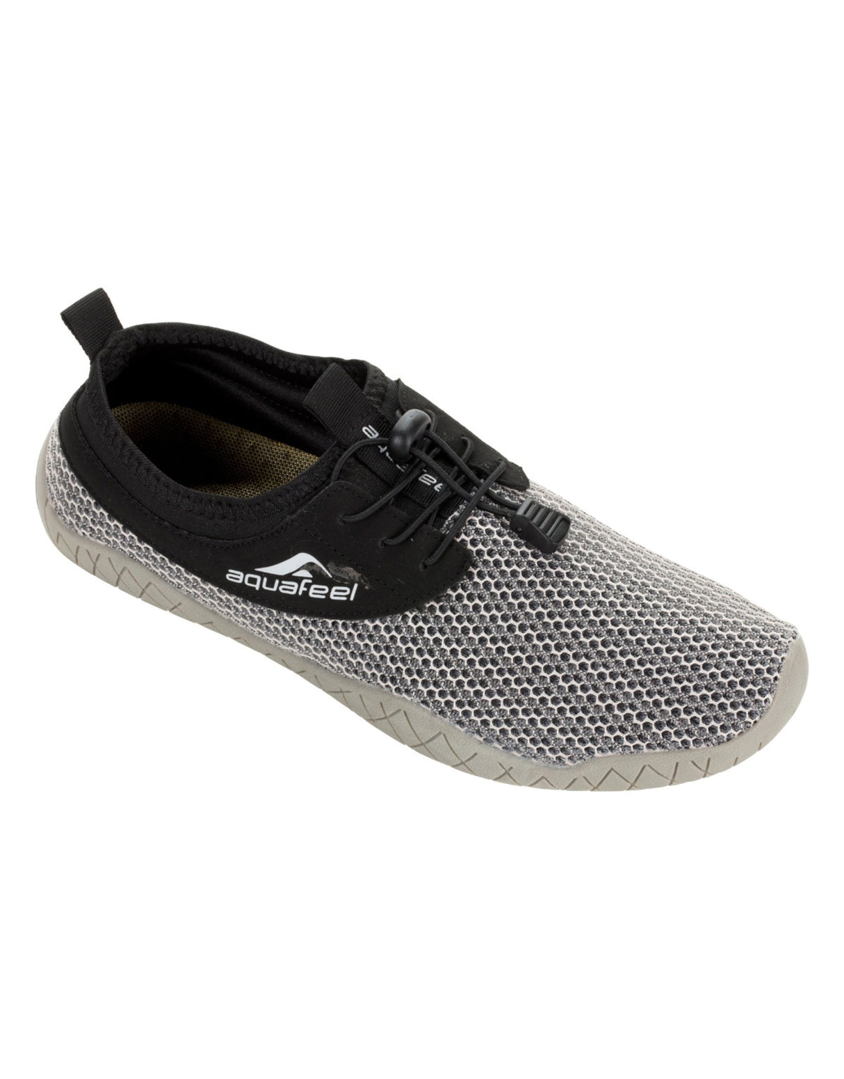 Aquafeel Unisex Ocean Side Aqua Shoe - Black/Grey