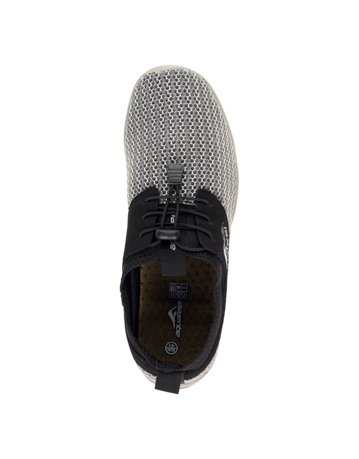 Aquafeel Unisex Ocean Side Aqua Shoe - Black/Grey