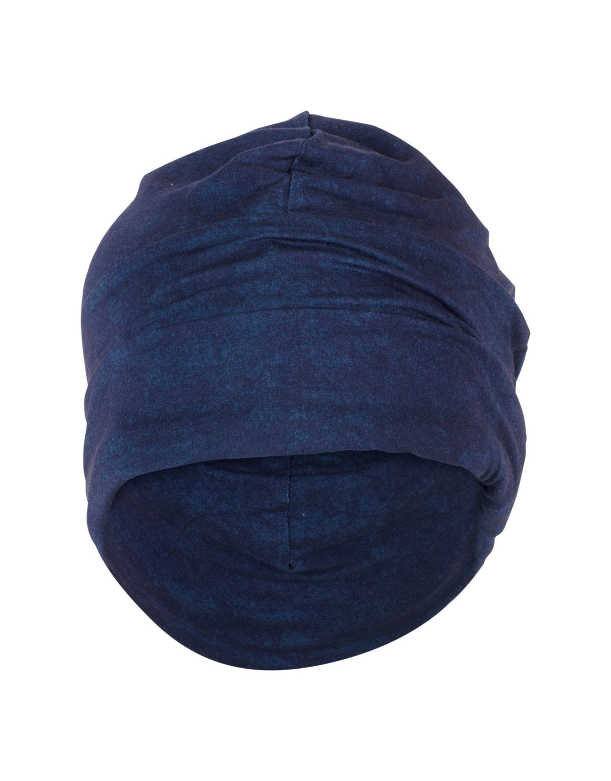 Fashy Reversible Soft Fabric Cap - Navy - Product Front