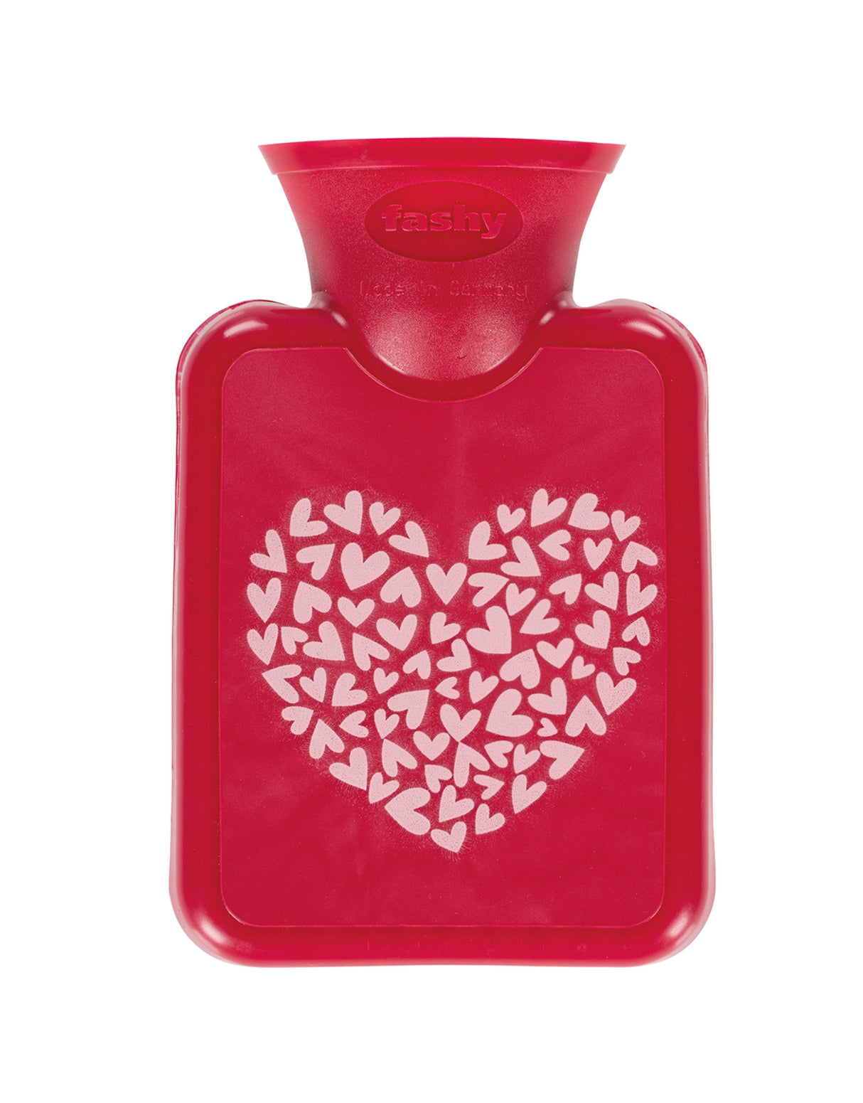 Fashy 0.3 Litre Heart Print Pocket Warmer - Red