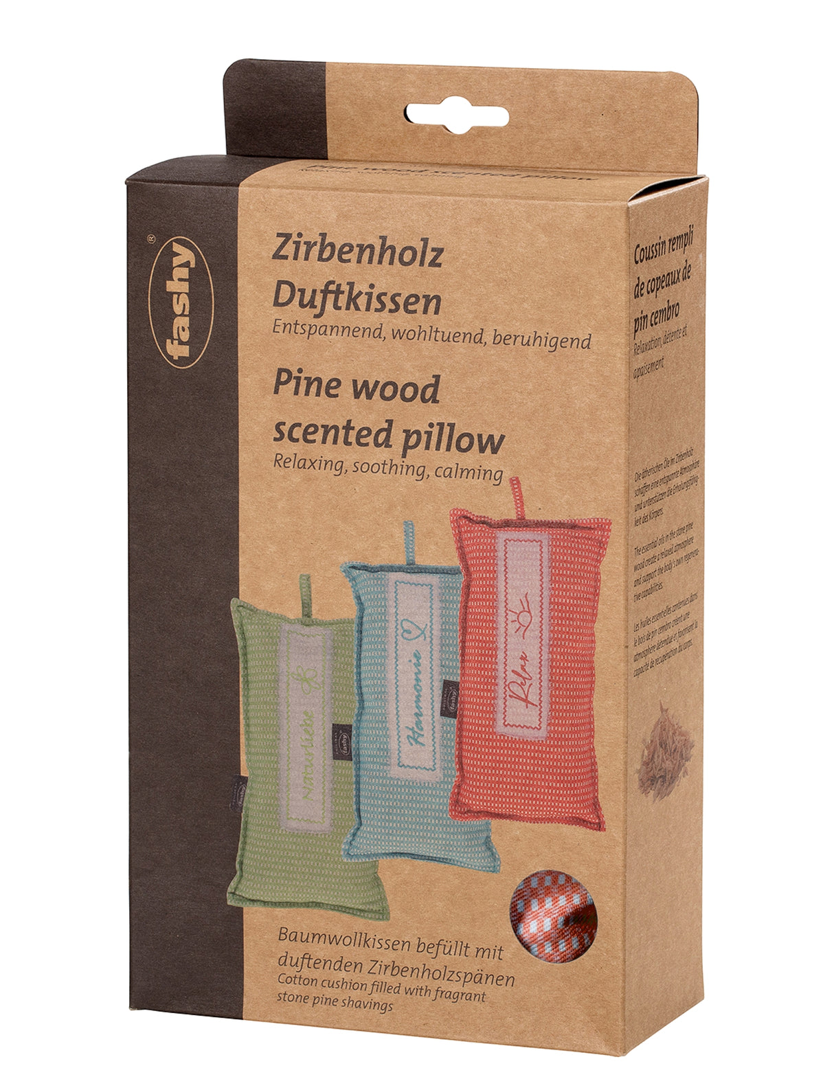 Fashy Pine Wood Scented Pillow - Packaging