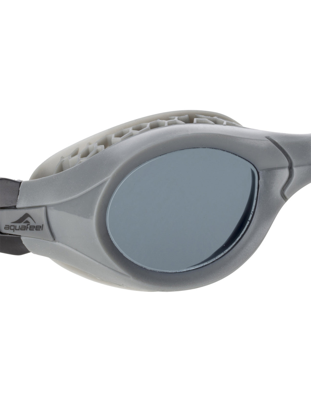 Aquafeel Ergonomic Adult Swim Goggles - Grey - Lens