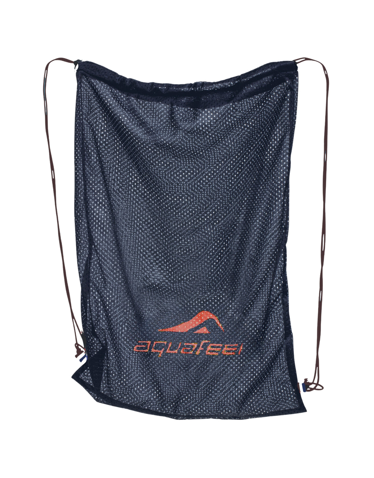 Aquafeel Medium Mesh Bag - Black/Orange