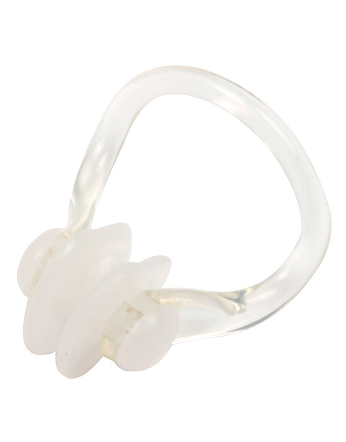 Aquafeel Swim Silicone Nose Clip - Clear - Side