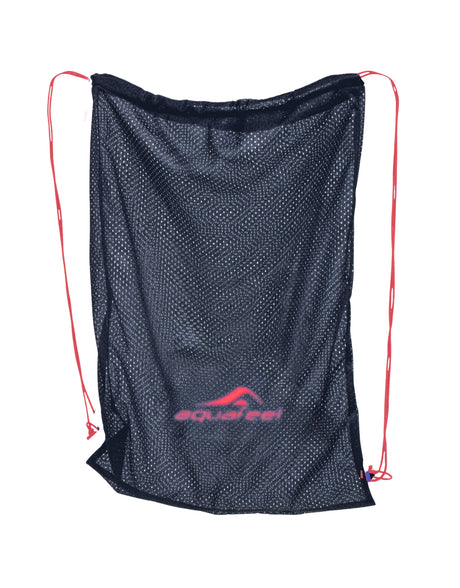 Aquafeel Medium Mesh Bag - Black/Pink