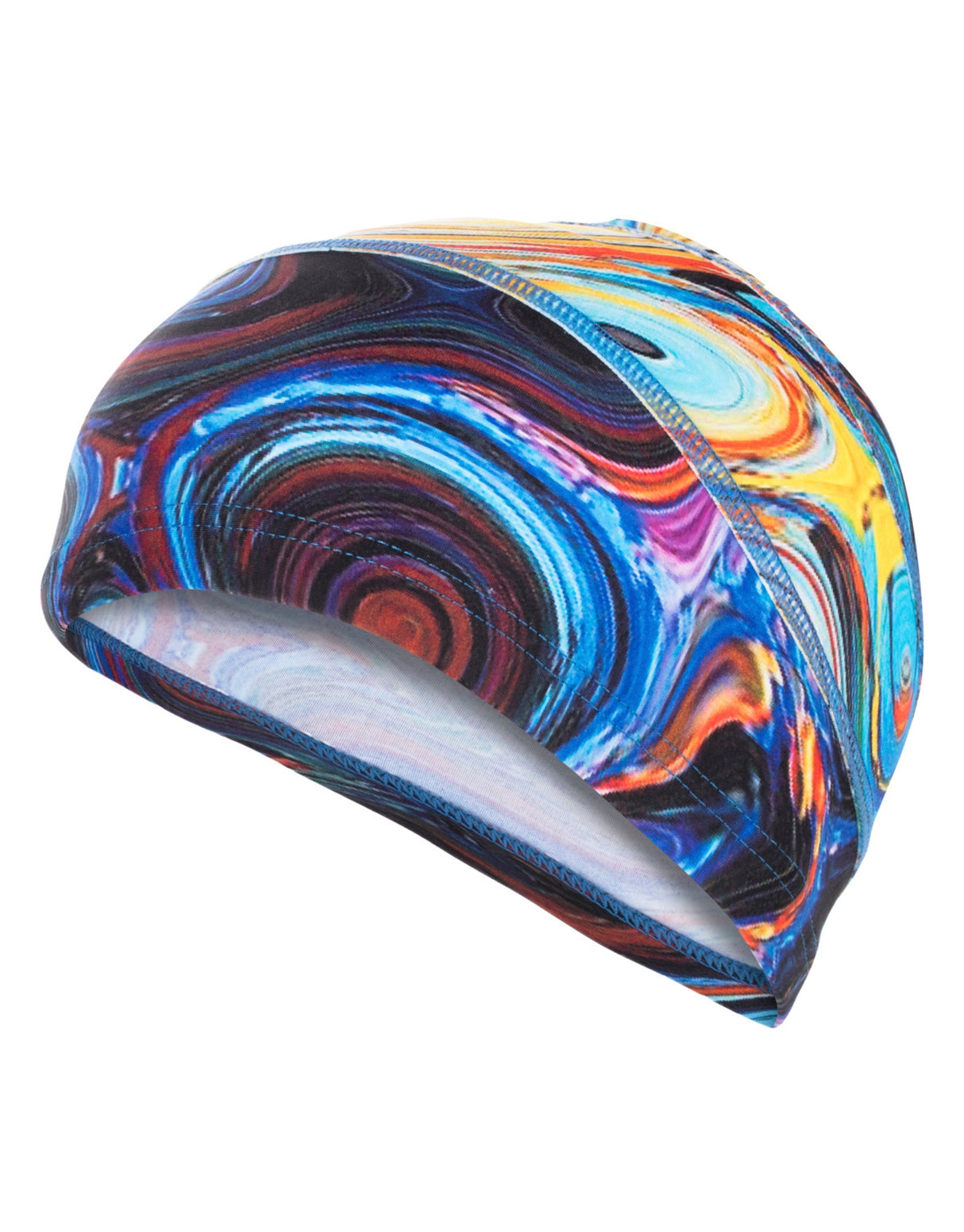 Fashy Adult Fabric Swim Cap - Multi-Colour