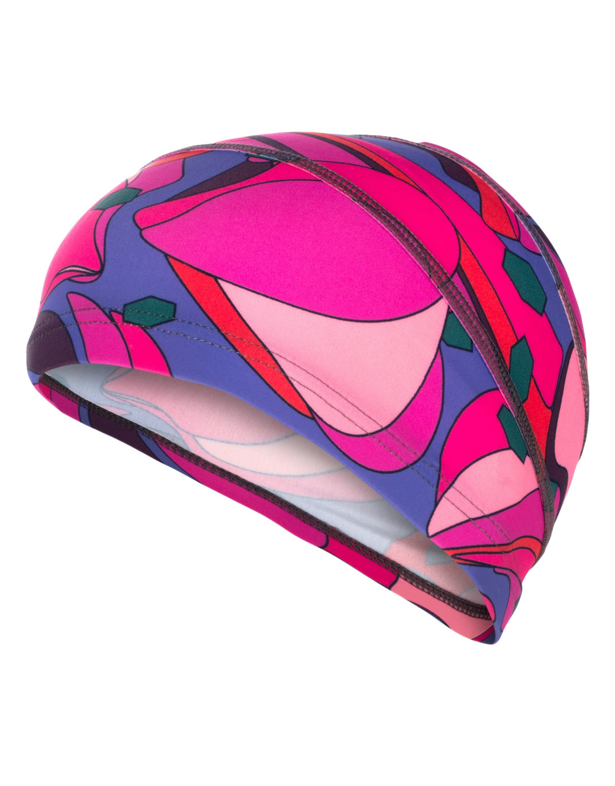 Fashy Adult Fabric Swim Cap - Multi-Colour