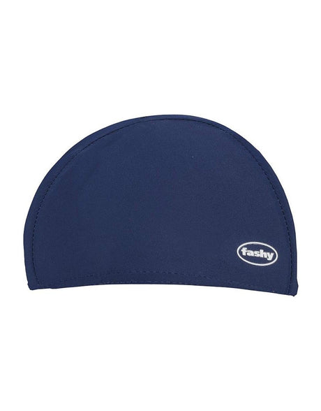 Fashy Adult Fabric Swim Cap - Navy