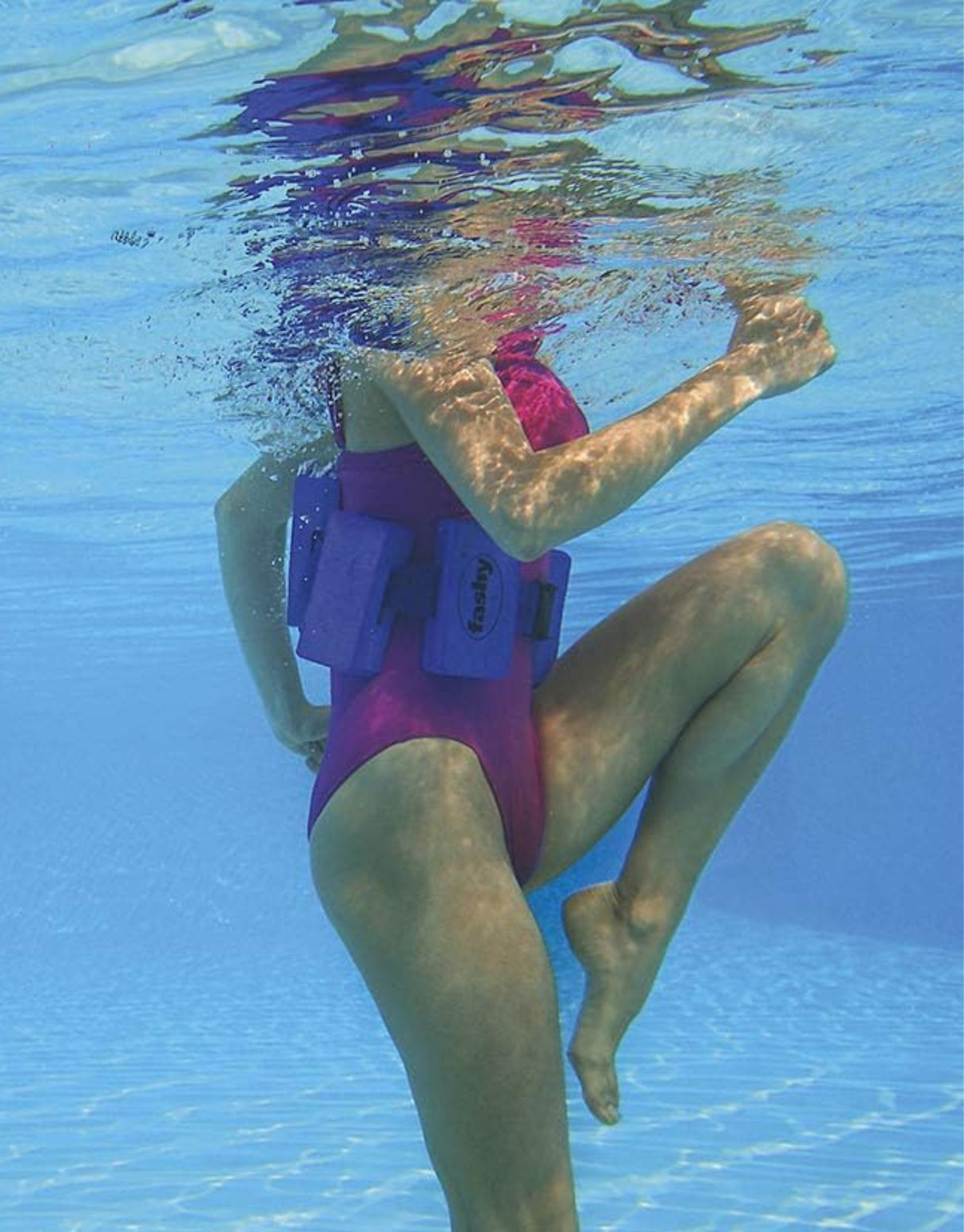 Fashy Swim Belt - 6 Pads - Product in Use