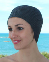 Fashy Bubble Swim Cap - Black - Model