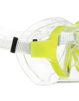 Fashy Children Snorkel Set - Yellow - Mask Side