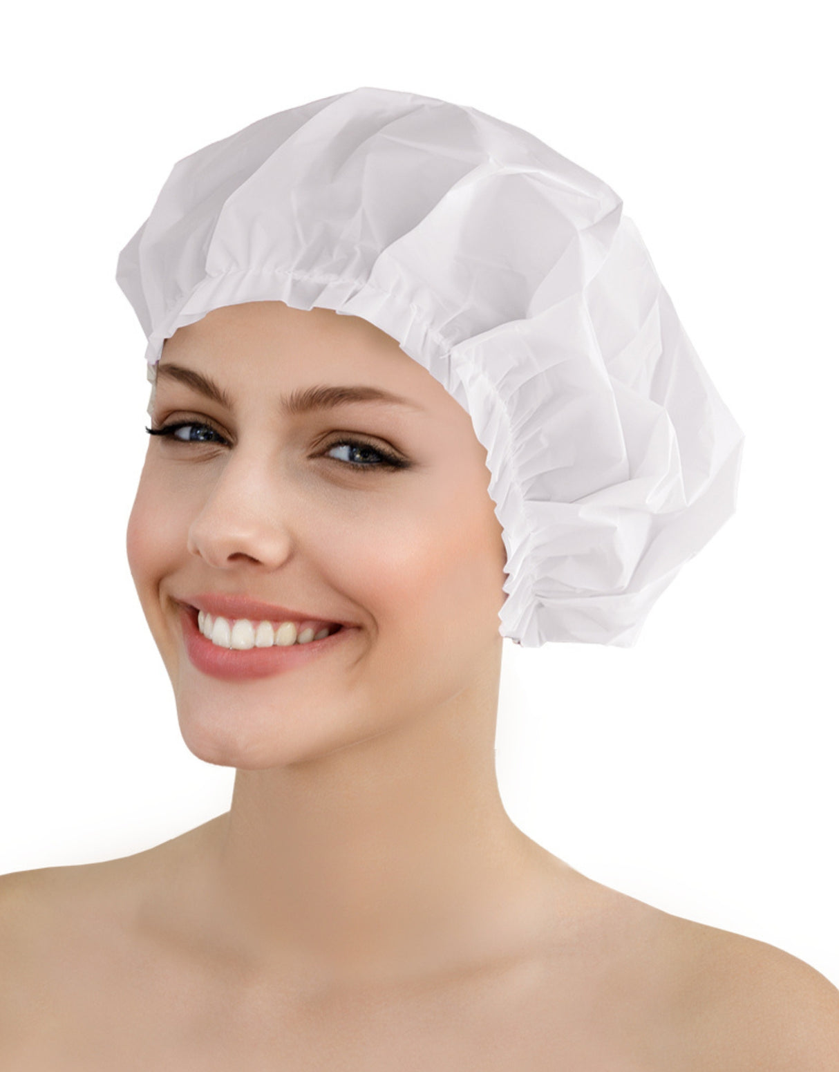 Fashy Classic Shower Cap - Set - White