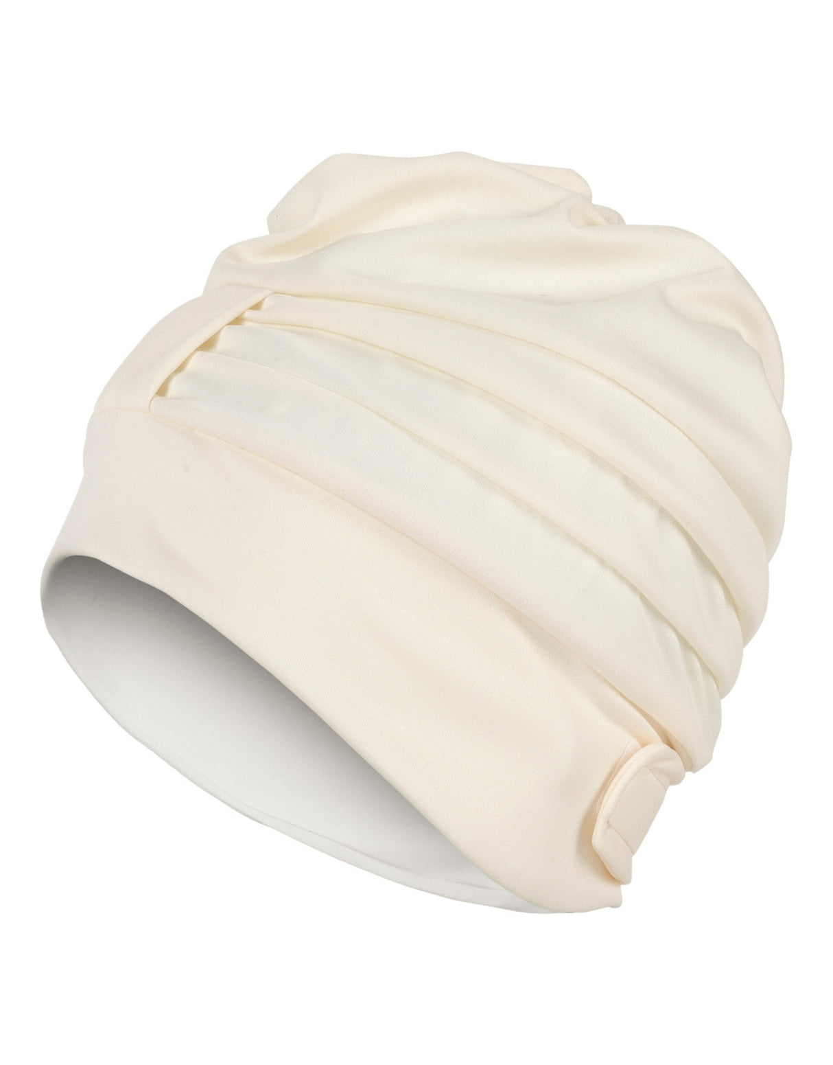 Fashy Draped Fabric Swim Cap - Champagne