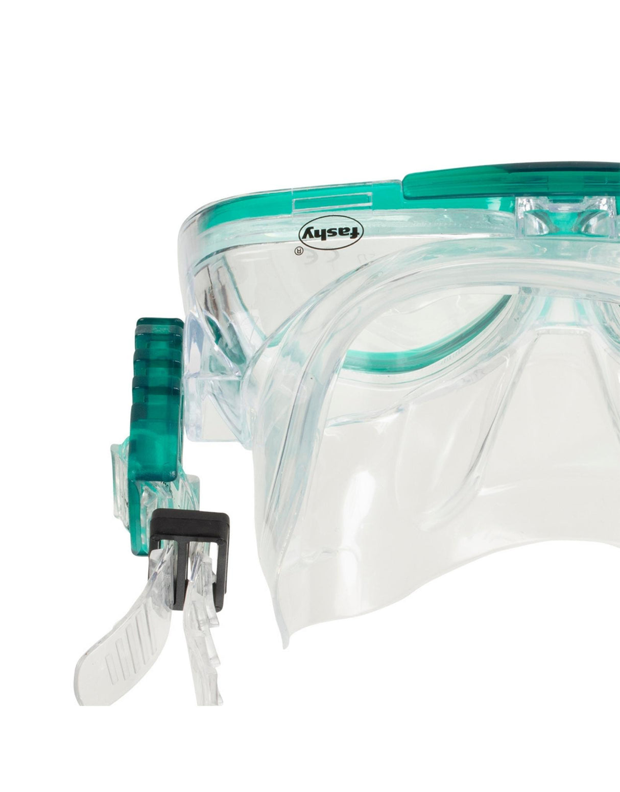 Fashy Junior Diving Snorkel Set - Green - Mask Frame