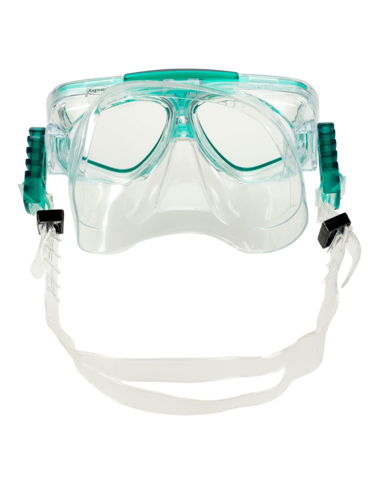 Fashy Junior Diving Snorkel Set - Green - Mask Back