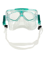 Fashy Junior Diving Snorkel Set - Green - Mask Back