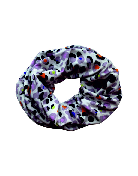 Fashy Multi-functional Soft Fabric Scarf - Multi - White/Multi