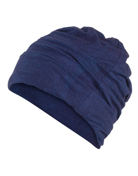 Fashy Reversible Soft Fabric Cap - Navy - Product Side