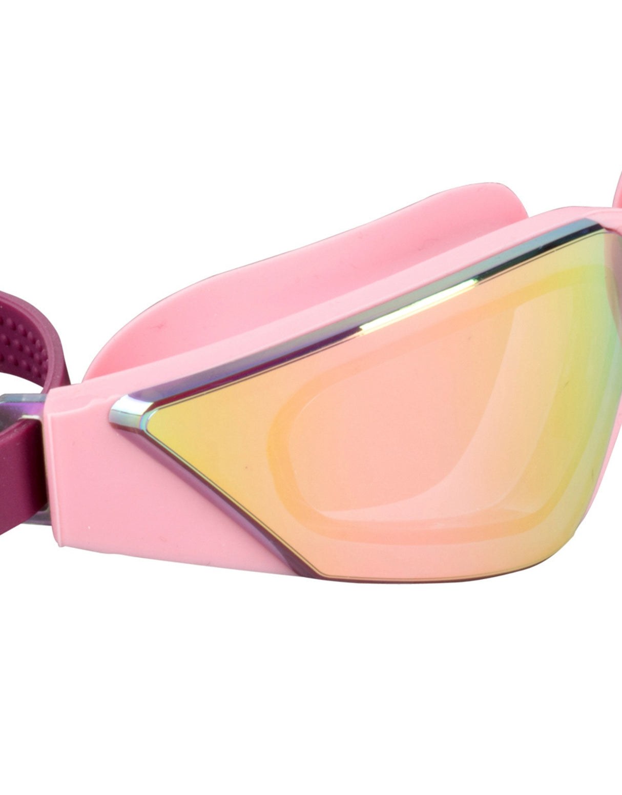 Fashy Splash l Mirrored Swim Goggles - Pink/Gold - Product Lens