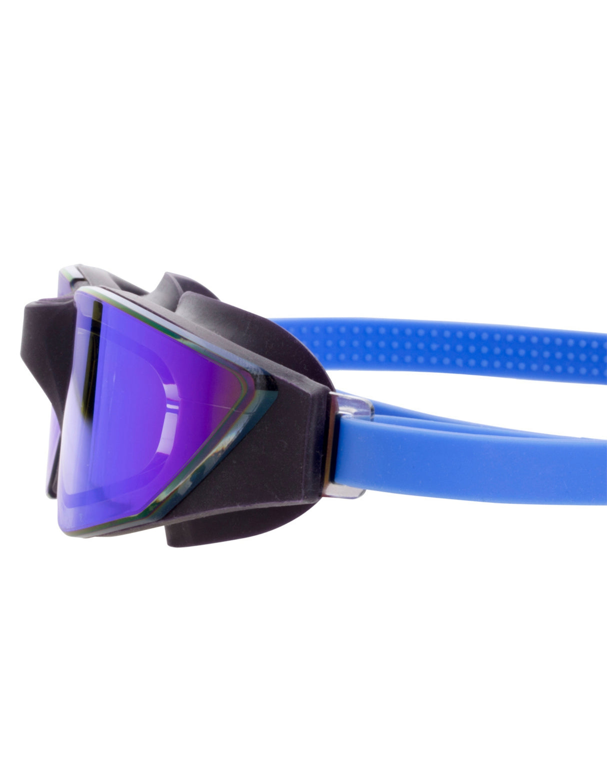 Fashy Splash II Mirrored Adult Swim Goggles - Blue/Black - Product Side