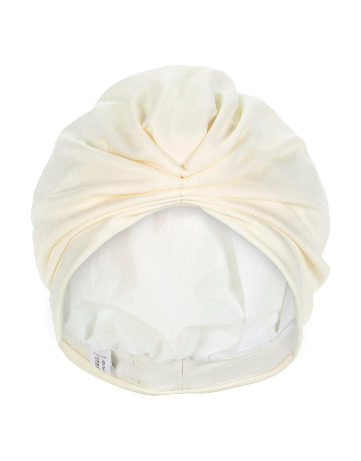 Fashy Turban Fabric Swim Cap - Champagne - Product Front