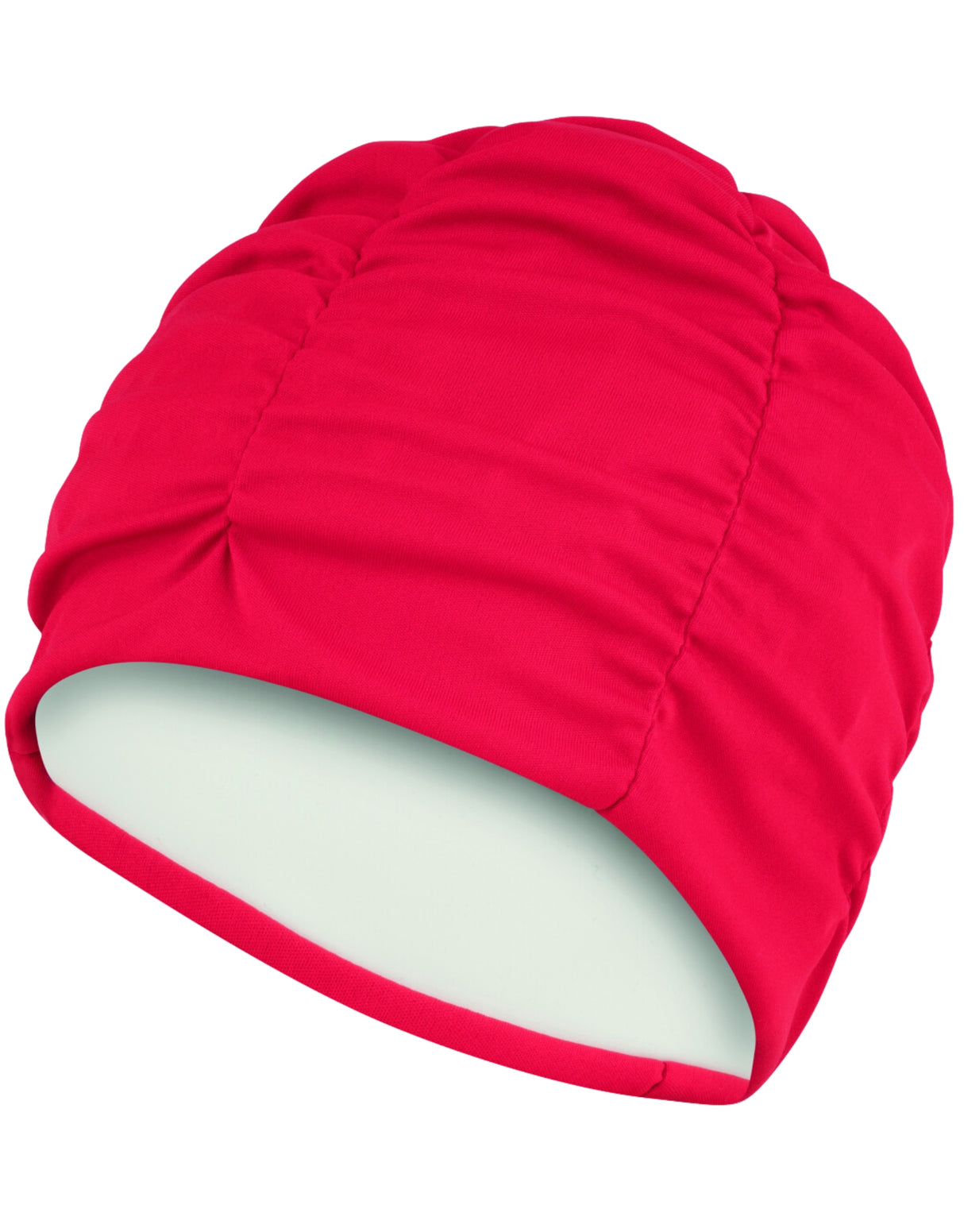 Fashy Ruched Fabric Women's Swim Cap