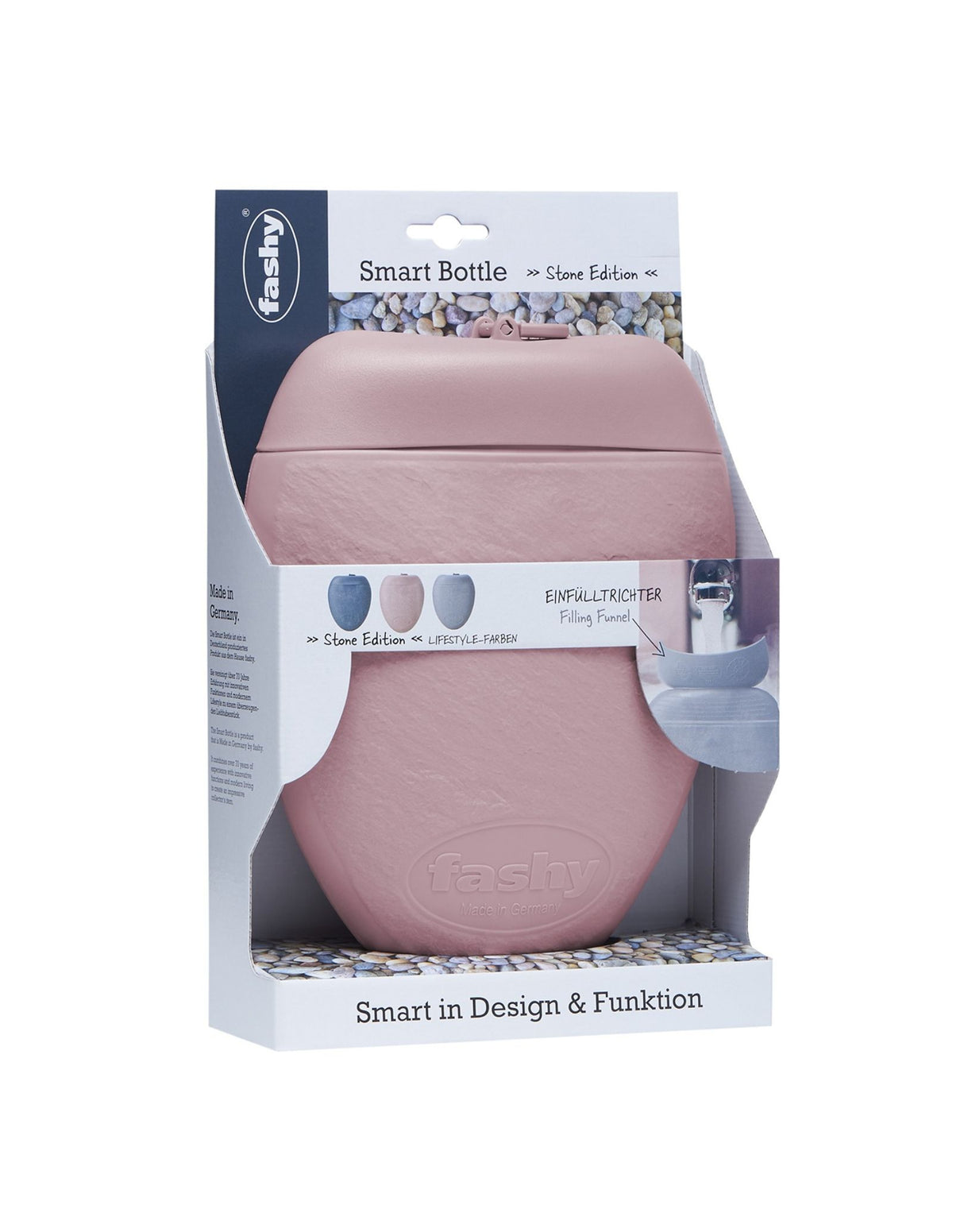 Fashy 1.8 Litre Smart Hot Water Bottle - Stone Edition