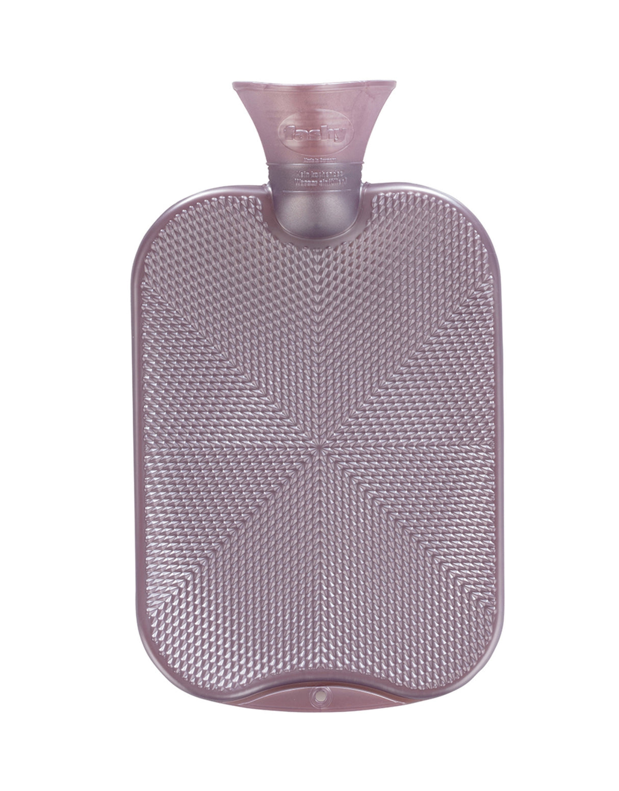 Fashy 2 Litre Crystal Star Pattern Hot Water Bottle - Purple